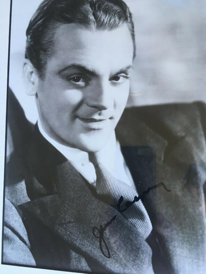 James Cagney Signed framed photo 7