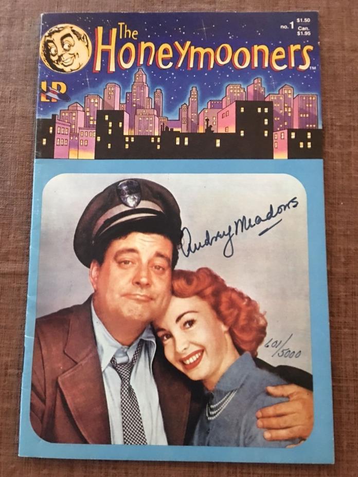 HONEYMOONERS SIGNED BY AUDREY MEADOWS 601/5000 WITH COA GOLDIN AUTHENTICS