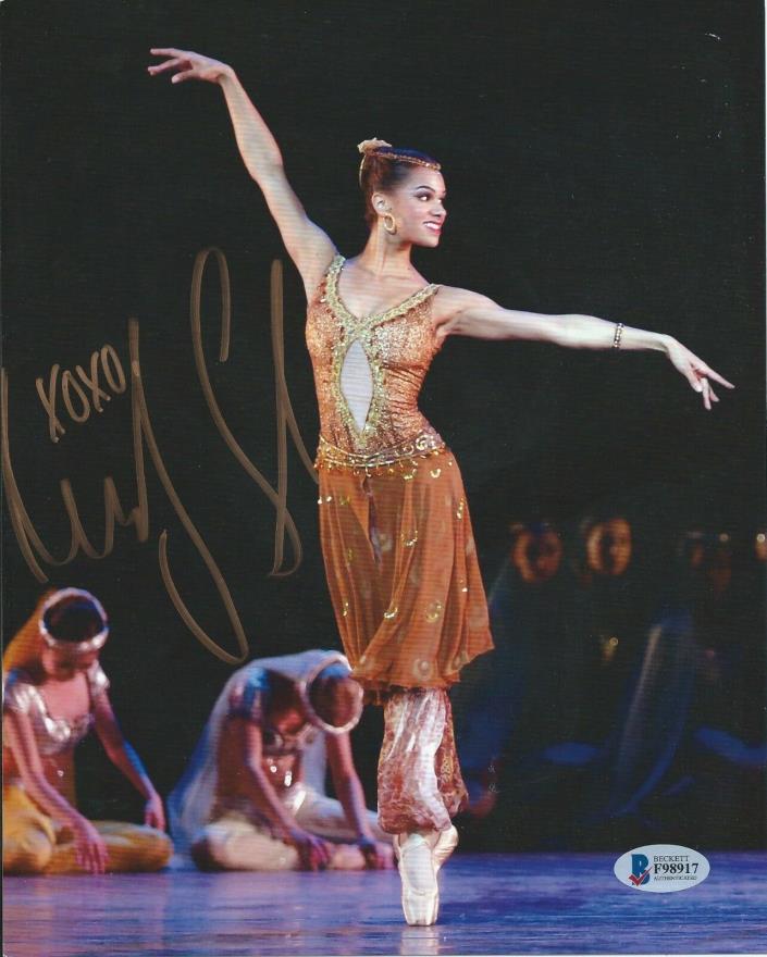 Misty Copeland Signed 8X10 Photo Autographed BAS COA Ballet Dancer