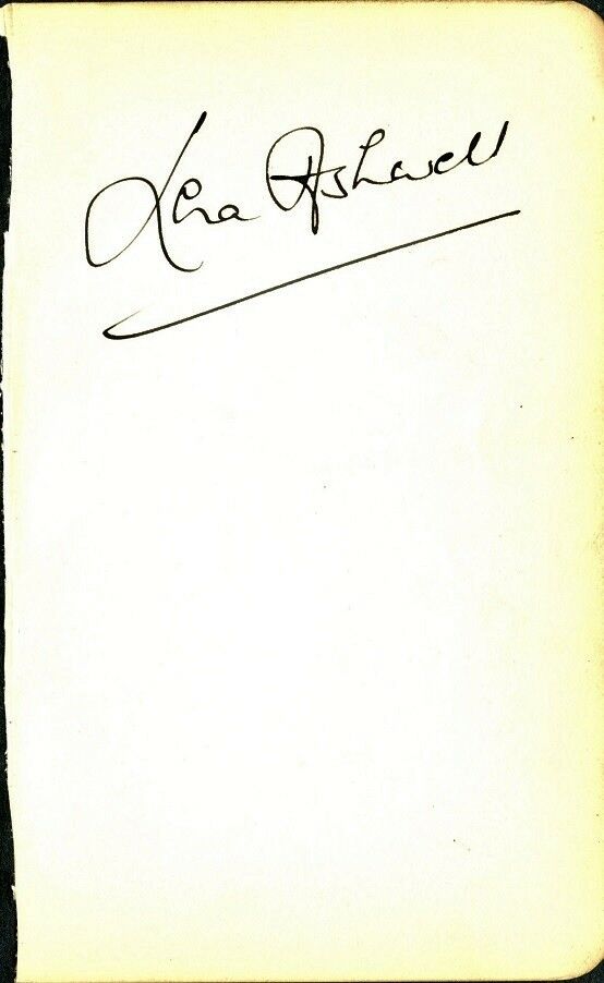 Vintage LENA ASHWELL Autograph - British Theater