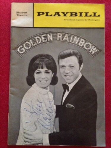 Autograph- Steve Lawrence- Hand Signed Playbill 1968