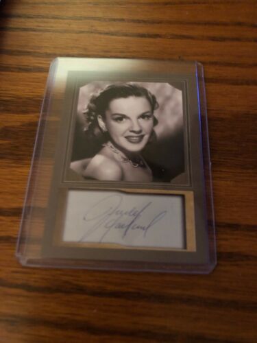 What An Awesome Collectible Card Of “Judy Garland”