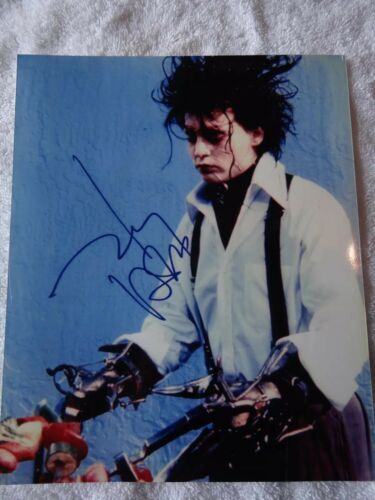 Johnny Depp Scissorhands signed autographed 8x10 photo