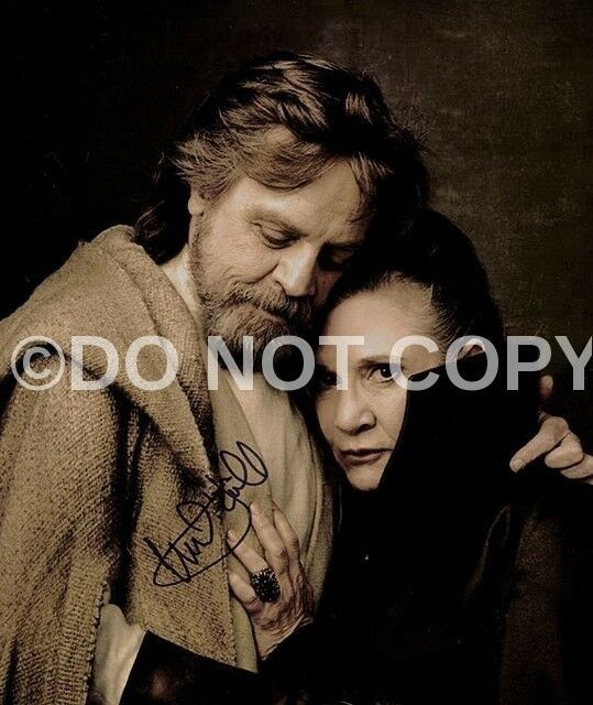 Mark Hamill Star Wars The Last Jedi 8x10 Signed Autographed Reprint