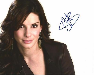 Sandra Bullock 8.5x11 Signed Autograph RP [Mint]