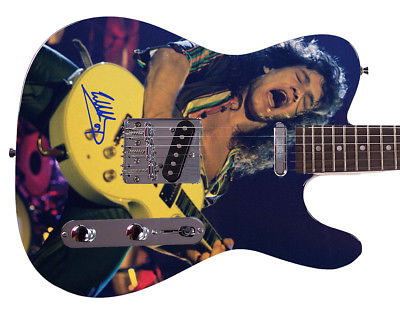 Eddie Van Halen Facsimile Autographed Custom Graphics Guitar