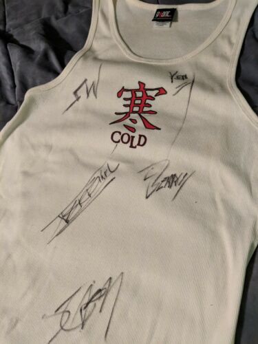 Cold Band Signed Autographed Tank
