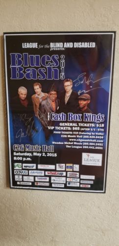 THE CASH BOX KINGS AUTOGRAPHED POSTER SIGNED PICTURE