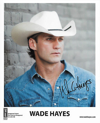 Wade Hayes 8.5x11 Signed Autograph RP [Mint]