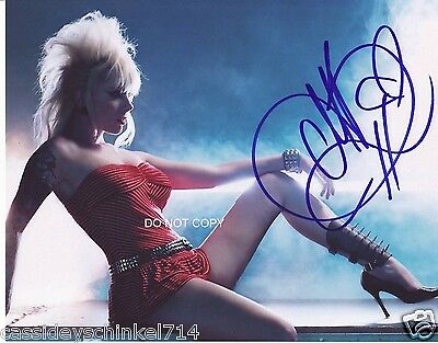 Maria Brink singer of In This Moment band Reprint Signed 8x10