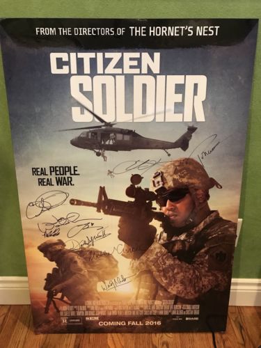 CITIZEN SOLDIER - Cast Autographed Movie Poster 27