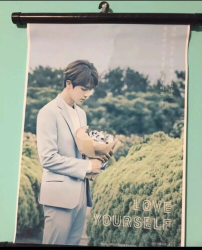 BTS Jin Wall Scroll Poster 8x12”