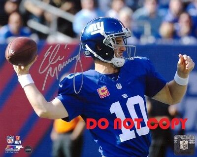 ELI MANNING - NFL - NY GIANTS AUTOGRAPHED PICTURE SIGNED 8X10 PHOTO REPRINT