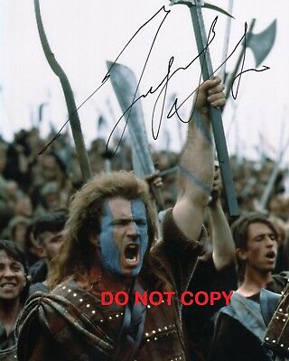 MEL GIBSON - BRAVEHEART AUTOGRAPHED PICTURE SIGNED 8X10 PHOTO REPRINT