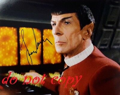 LEONARD NIMOY #2 AUTOGRAPHED PICTURE SIGNED 8X10 PHOTO REPRINT