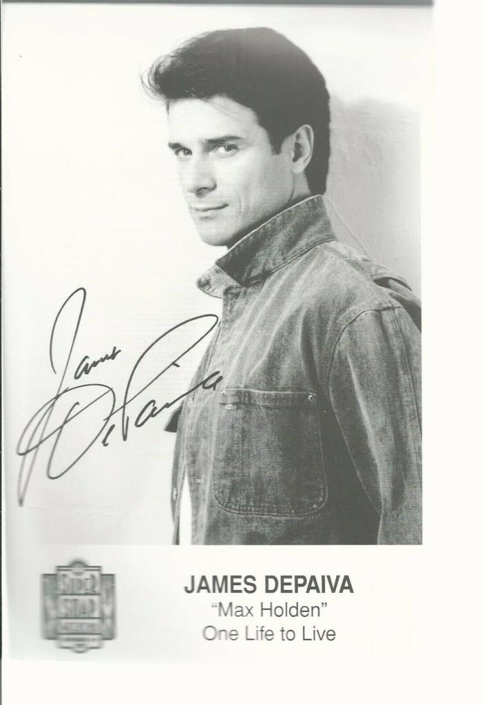 James Depaiva  Autograph Reprint Photo 9x6 One Life to Live 1997