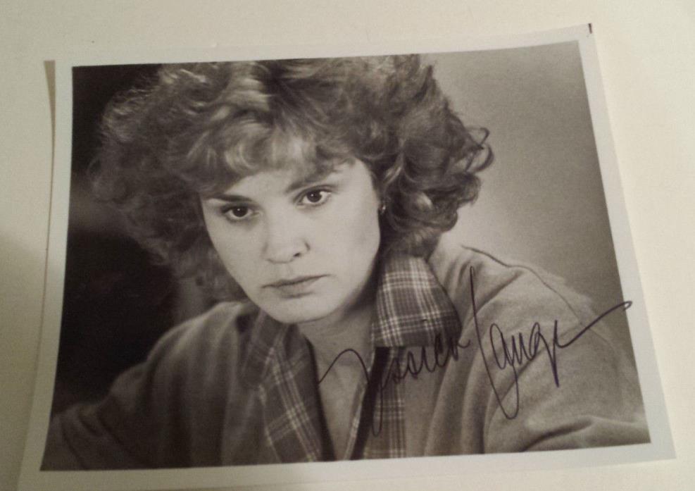 Jessica Lange TV Movie star signed b/w photo vintage AHS model actress