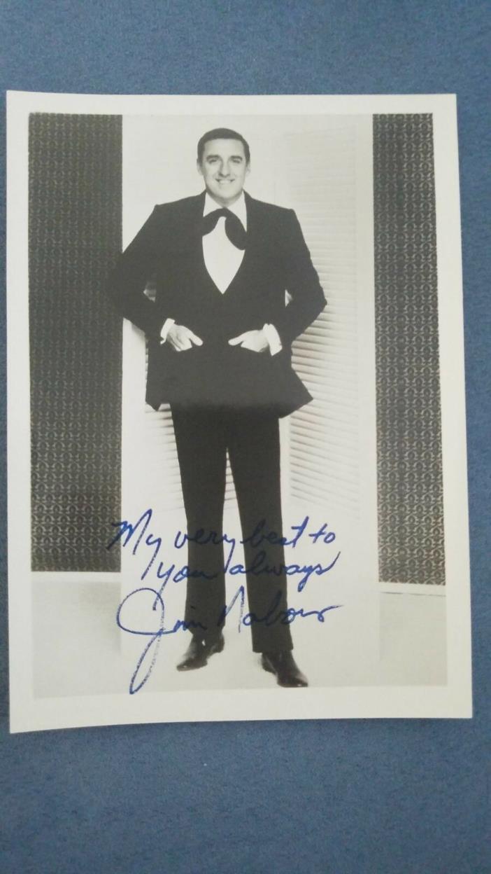 JIM NABORS photo  reprint auto/ stamped autograph   B&W.  The Andy Griffith Show