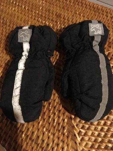 3 Pairs Boys Navy WINTER GLOVES MITTENS size 2t/3t/4t (navy &Black) & 4-7 (camo)