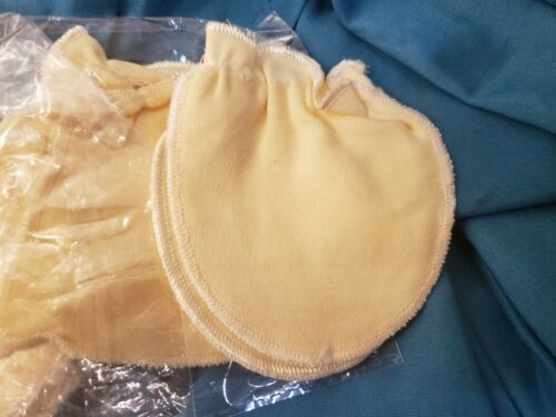 Baby Mittens 3 Sets Yellow