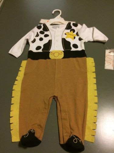 Baby Works Sheriff Costume 0/3 Months bodysuit NWT