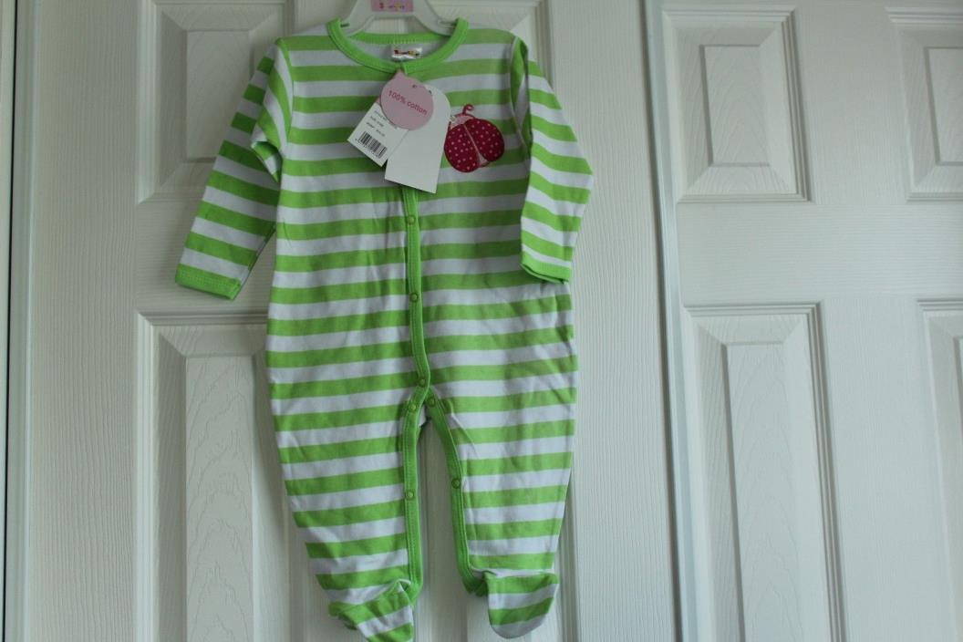 baby girls footed clothing 6 / 9M