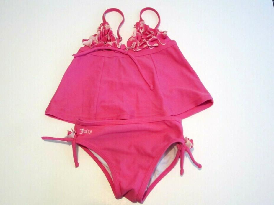 Baby Girls Juicy Couture Beach Baby Swim Suit Two Piece Bathing Suit Size 18-24M