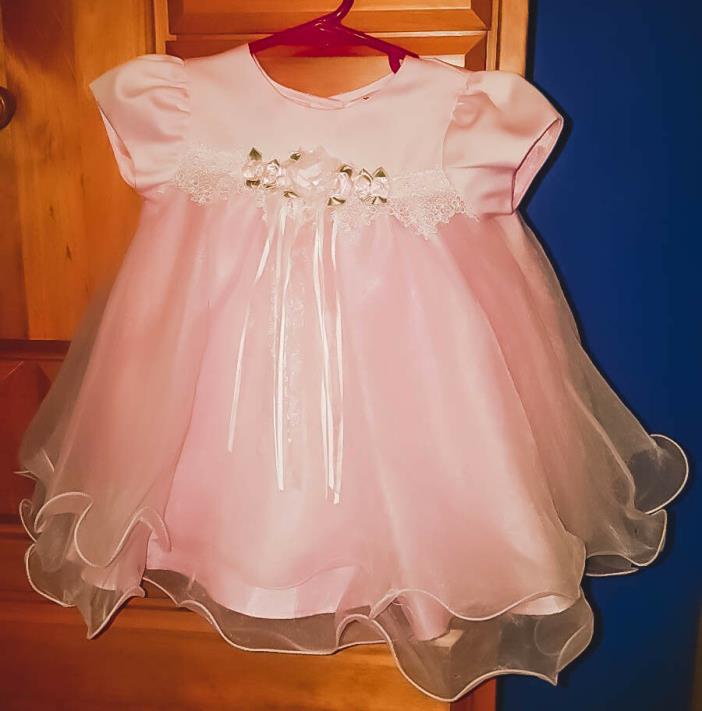Rare Editions Ruffle Dress, Baby Girls (6-9 Months)