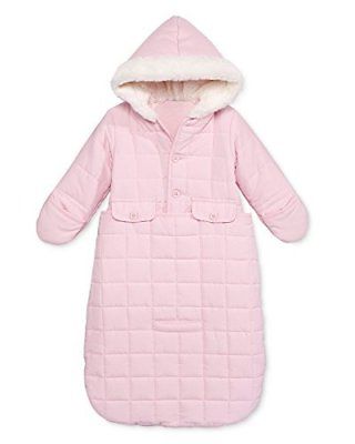 First Impressions Baby Girls’ Jacket Snowbag with Faux Fur Trim (3-6 Months)