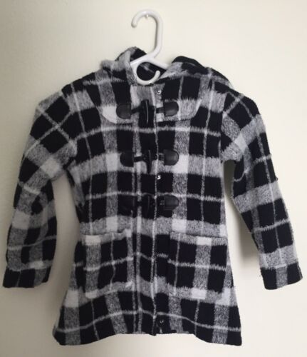 Madden Girl Coat/ Jacket -Size 6 Girls Kids Children’s - Black&White Winter