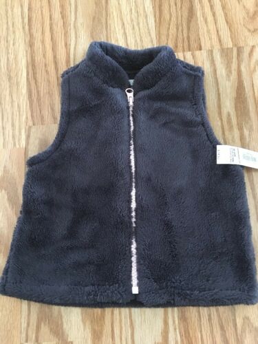 Old Navy Baby Girl Soft Fkeece Vest. Size. 18-24 M NEW