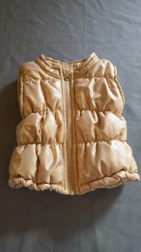 Healthtex Baby Size 6-9 Month Gold Puffy Vest! Great Condition! $5.00 Deal