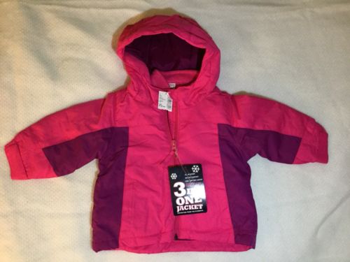 CHILDREN’S PLACE - NEW NWT - 3 In One JACKET Hooded Winter Coat -SIZE 9-12 Month