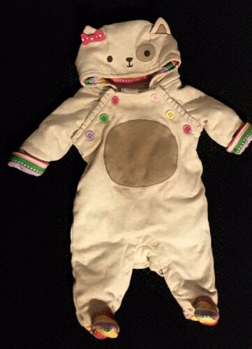 Gymboree Bear Bunting Snow Suit Baby 0-3 Months