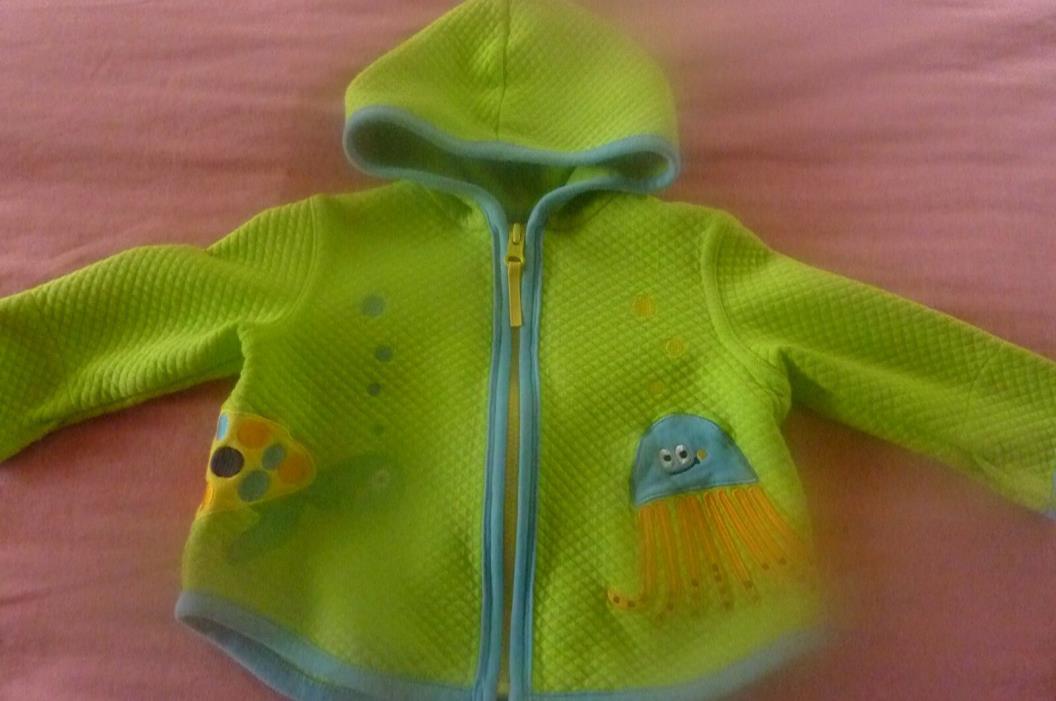 Hanna Anderson Quilted Baby Jacket size 60