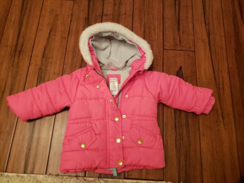 Carters baby girl jacket 12 Months