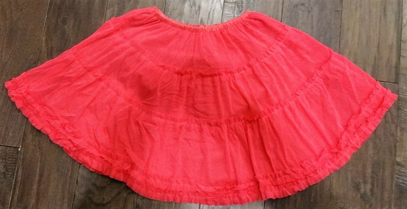 Baby Lulu Girls' 5 Pink Tulle Skirt Layered