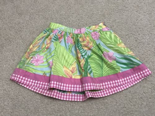 EUC White Label Lilly Pulitzer Girls 3T Adjustable Skirt HTF