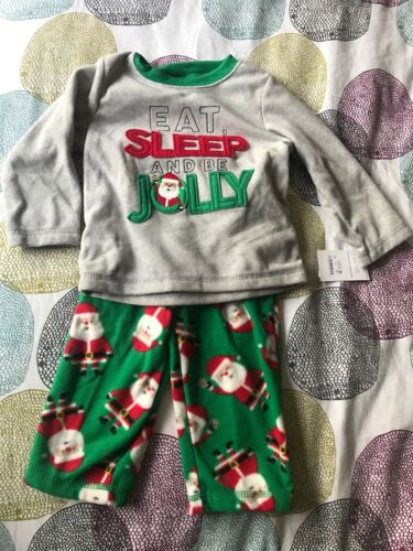 Just One You Carters Pajamas 18 month Boy Toddler Christmas Pajama