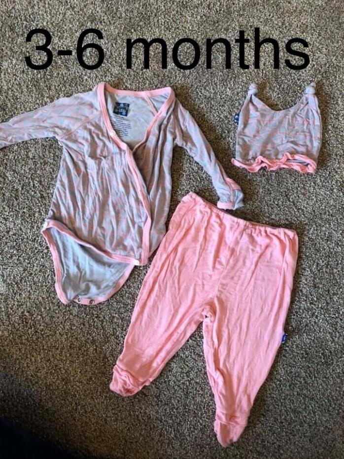 kickee pants 3-6 month girl