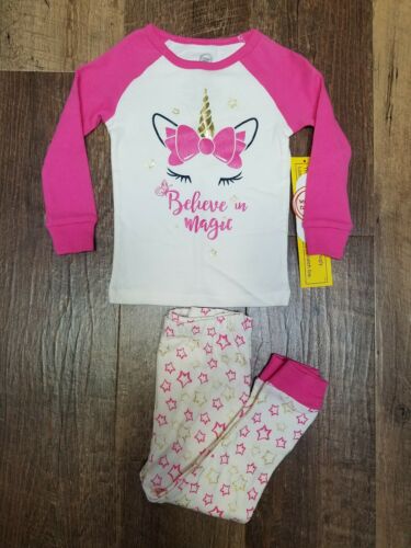 NEW!!! Toddler girls unicorn snug fitting pajamas Sz. 18M