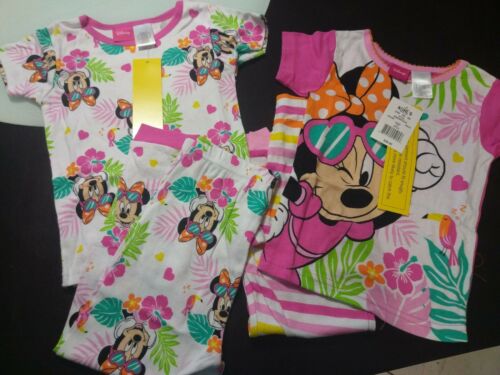 Disney Size 4 girls pajamas lot NWT minnie/mickey mouse