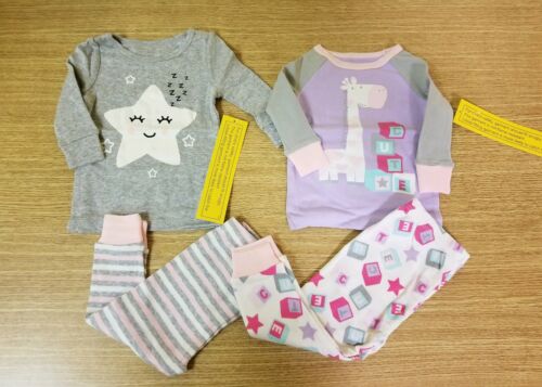 Wonder Nation Girls 9 months Pajama Lot. New with Tags. Very cute pj's