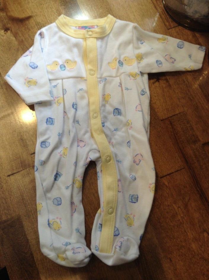 Infant One Piece Sleeper Size 0-3 Months