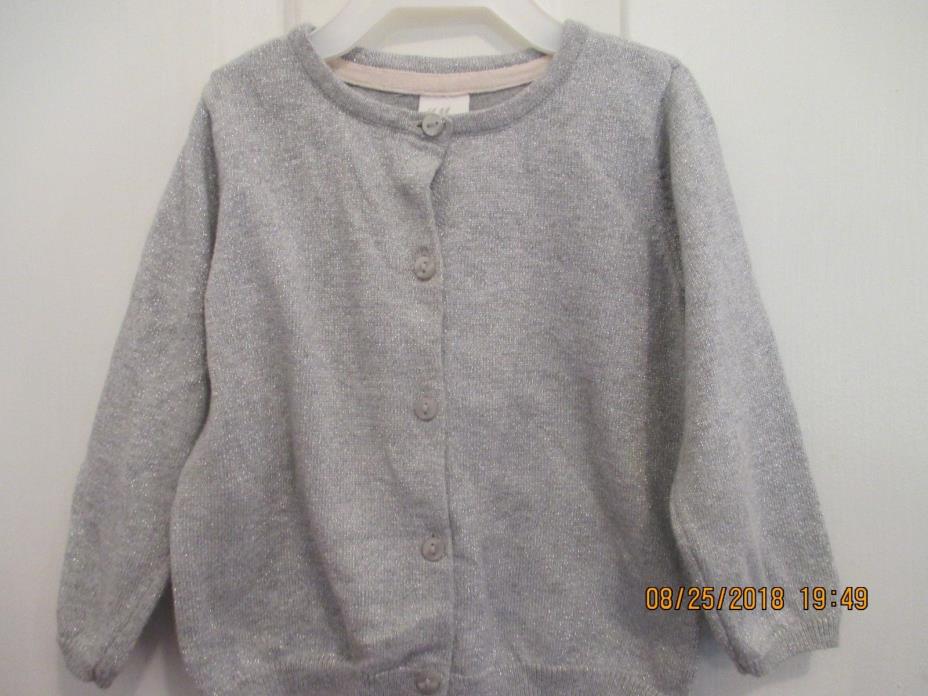 baby girls H&M size 9-12 months sweater