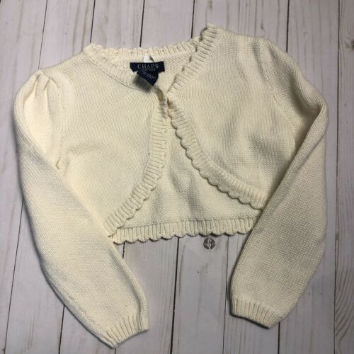 Chaps Cropped Toddler Sweater 3t