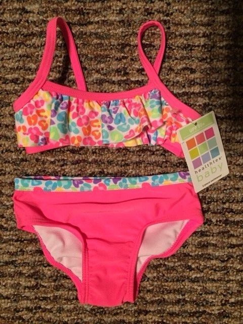 Healthtex Baby Girl 2 piece swimsuit, 6-9 months, New with Tag!