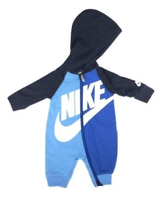 Nike Boy's Toddler Coverall Blue 0/3 Months 56D703-U89