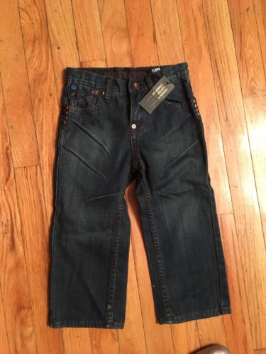 Guess Vintage Baby Toddler Jeans Blue Denim Pants Boys Girls Size 2T Low Rise