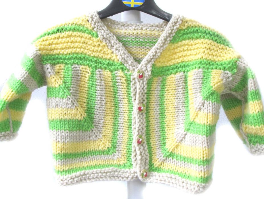 NEW KSS Handmade Knit Surprise Toddler Sweater/Jacket 2 Years SW-584 SALE